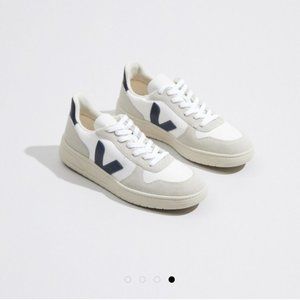 Veja Sneakers V-10 Mesh White Nautico